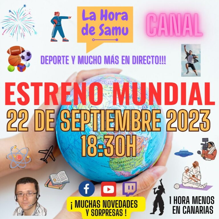 22 SEPTIEMBRE 2023 – ESTRENO OFICIAL