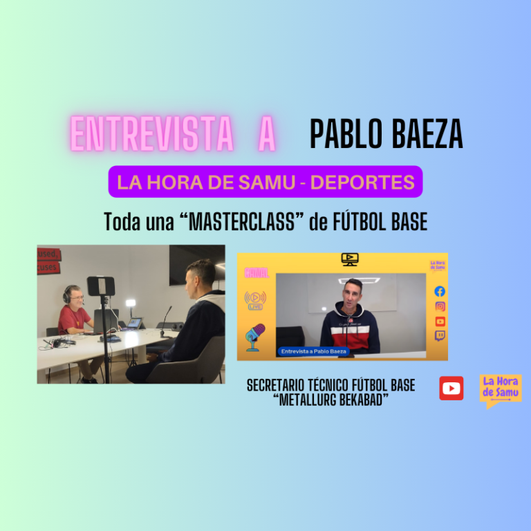 MasterClass de Fútbol Base de «Pablo Baeza»