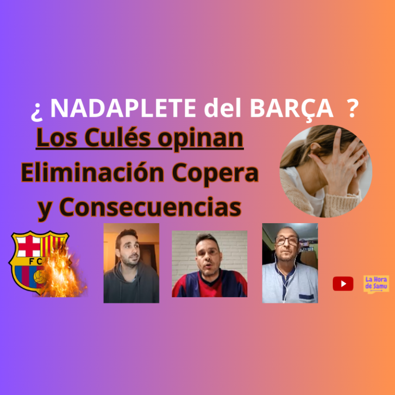 ¿ NADAPLETE del BARÇA ?